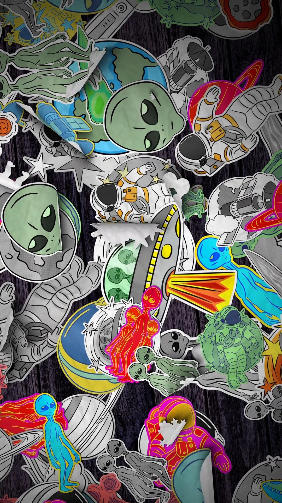 Discover themed-sticker-collages, a story-driven footage | Artlist