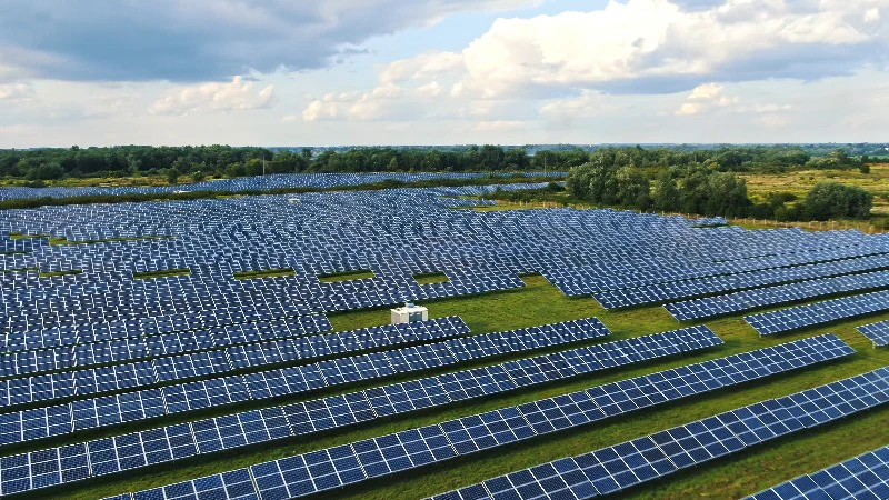 Renewable, Field, Farm, Solar by Oleh Ibrahimov – Stock Footage | Artlist