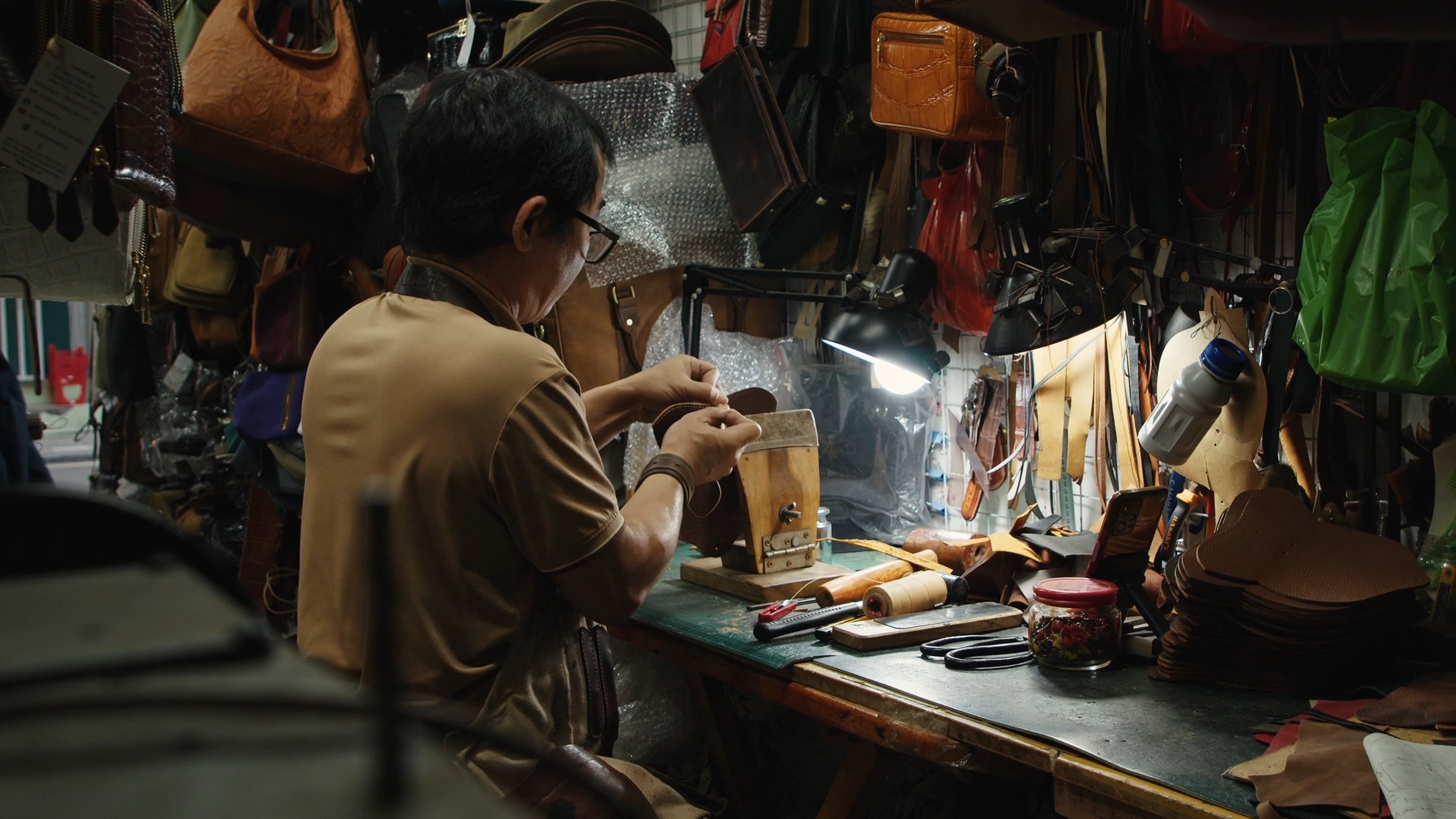 Discover The Leatherworker A Story Driven Footage Artlist
