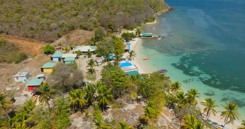 Town, Resort, Caribbean Islands, Drone by AirFlex – Stock Footage | Artlist