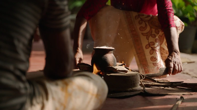Boiling, Milk, Clay Pot, Ritual by Artem Medvediev – Stock Footage ...