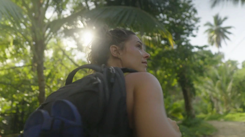 Costa Rica, Back Shot, Walking, Backpacking by Panda – Stock Footage ...
