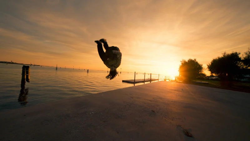 Extreme Sport, Movement, Athlete, Man by Gianmaria Palombo – Stock ...