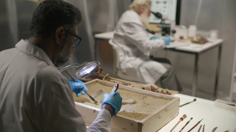 Archaeologists, Archaeological Site, Research, Laboratory by Yuki Film ...