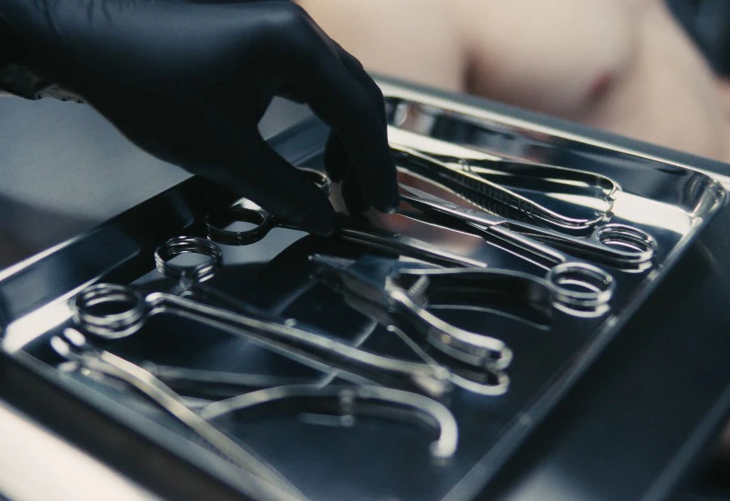 Piercing, Procedure, Ritual, Medical Room by MXR Productions – Stock ...