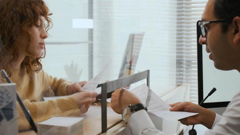 Customer, Teller, Bank, Banker by AnnaStills – Stock Footage | Artlist