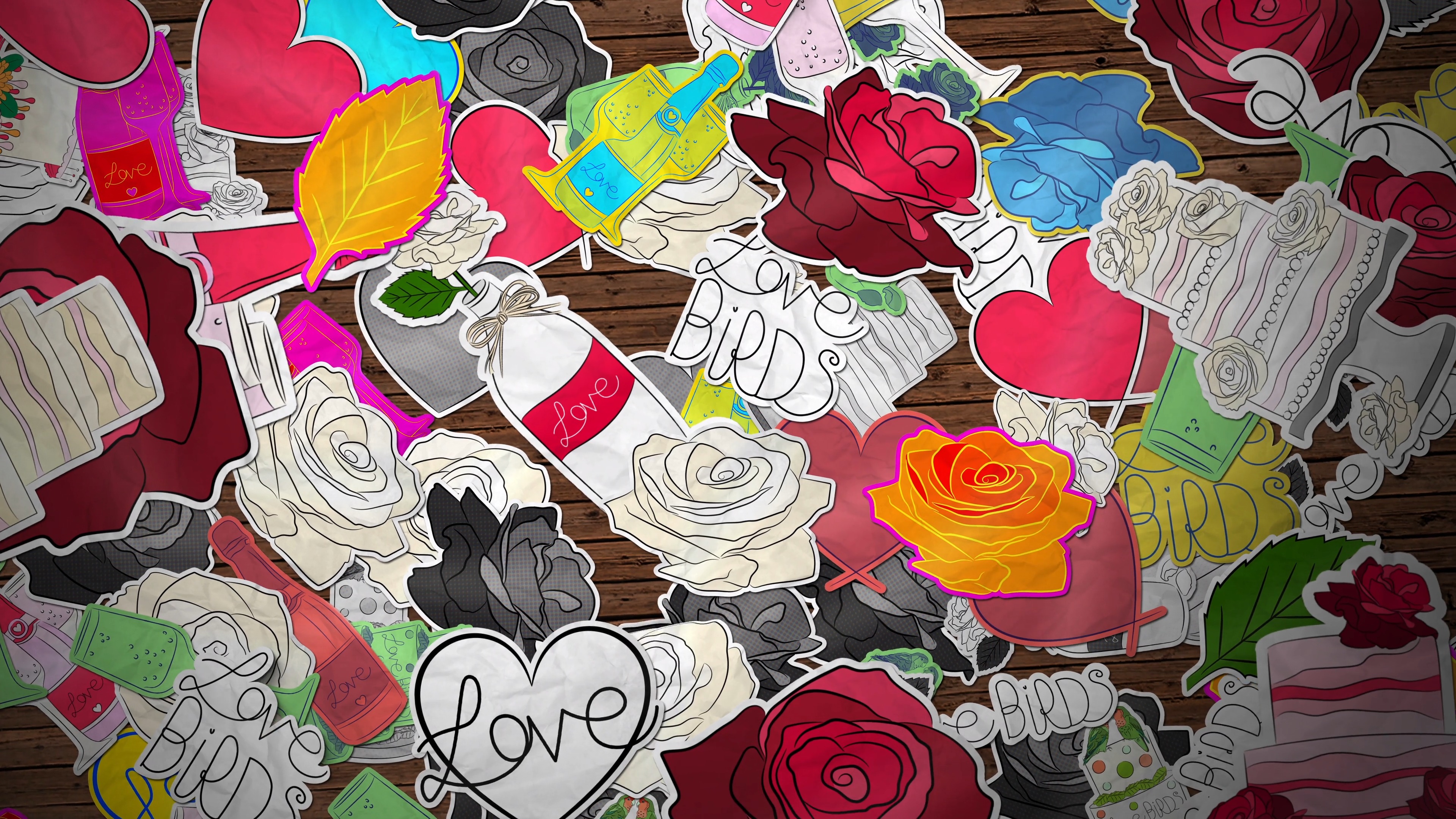 Discover stickers-backgrounds, a story-driven footage | Artlist
