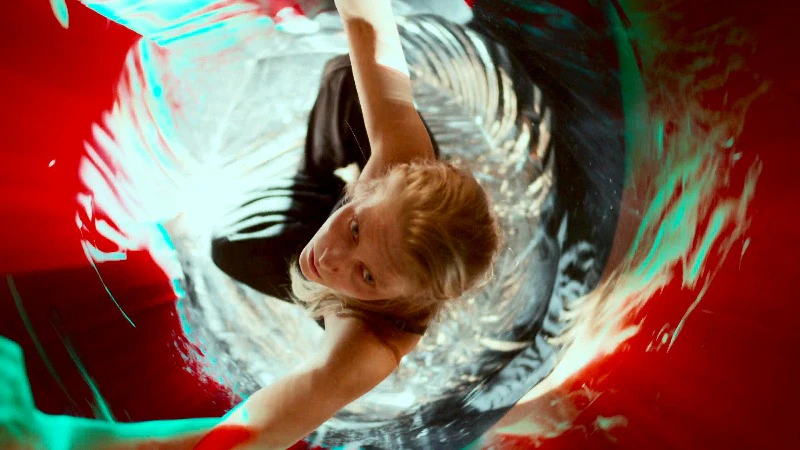 Top View, Trapped, Woman, Reflecrtion by Yuki Film – Stock Footage ...